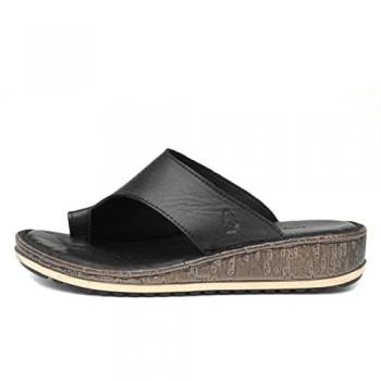 Hush Puppies Elissa Black Leather Women's Sandals Size UK 4