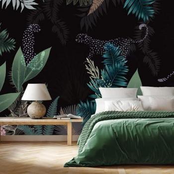 Papel Pintado Panorámico Multicolor Jungle No Tejido 432x270cm 99Déco