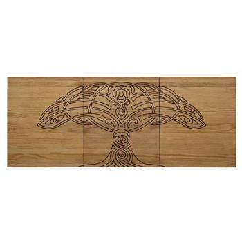Cabecero Tríptico Protector Eco 180x59cm en Madera Maciza de Pino Acabado Vintage