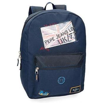 Pepe Jeans Scarf Mochila, 44 cm, 21.12 litros, Azul