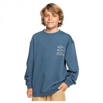 Quiksilver Screen Crew Sudadera Jersey Azul