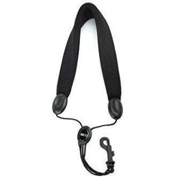 D'Addario Rico Comfort Black Tenor/Baritone Saxophone Strap