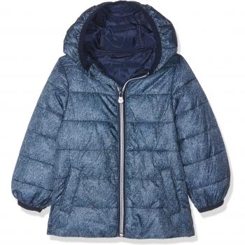Z Doudoune Fine imprimé Denim Abrigo, Azul