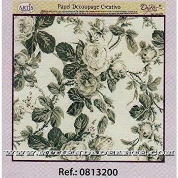 Dayka Trade Papel de decoupage, Multicolor, 30 x 30 cm