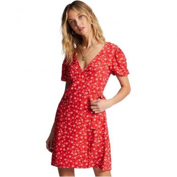 Vestido Envolvente Mini para Mujer de Hot Tropics by Billabong