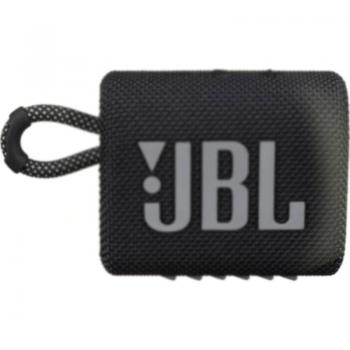 JBL GO 3 Wireless Bluetooth Portable Speaker - Waterproof, Compact Design, Built-in Microphone, Up to 5 Hours Playtime, USB-C Charging, Durable Fabric and Rubber Housing, Lightweight (209g), Available in Multiple Colors