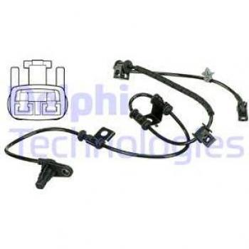 Sensor ABS DELPHI SS20615, tipo de producto: sensor de revoluciones de la rueda, características: diseñado para monitorear la velocidad de rotación de las ruedas, compatible con sistemas de frenos antibloqueo (ABS), alta