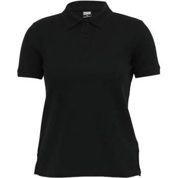 Urban Classics Women's Black Polo Shirt - XS to 4XL