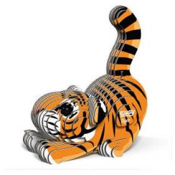 EUGY TIGRE NUEVO - Juguete de Peluche Educativo y Ecológico