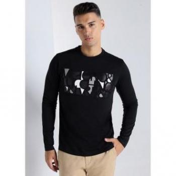 Victorio & Lucchino - Camiseta de manga larga con print foil