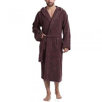 Ladeheid Albornoz de Baño 100% Algodón Ropa de Casa Hombre LA40-101