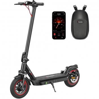 Scooter Eléctrico iScooter i10 Max, Motor de 750W, Batería de 48V 18Ah, Neumático de 10 pulgadas, Velocidad Máxima de 45 km/h, Autonom