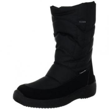 Manitu Polartex Manitu Damen Snowboot - Botas de nieve, talla: 35, color: Negro
