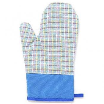 Guantes de Aislamiento Térmico de Algodón Grueso para Horno y Microondas - 1 Unidad