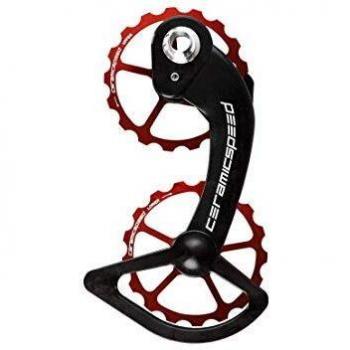 CeramicSpeed Poleas Shimano 10/11 9000/6800, Rojo