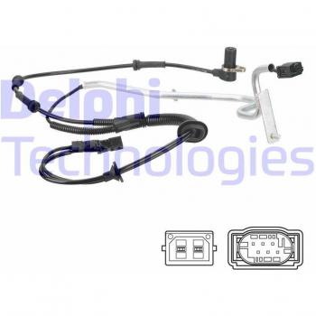 Sensor ABS DELPHI SS20824 - Kit de reparación, incluye sensor ABS, compatible con varios modelos de vehículos, fabricado por Delphi, alta precisión y durabilidad