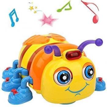 TINOTEEN Juguete Musical para Bebés Gateando y Cantando Juguetes de Abejas