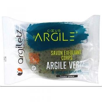 Jabón Exfoliante Corporal de Arcilla Verde 100g