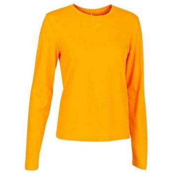 Camiseta Manga Larga Mujer Orgánica Naranja Joma