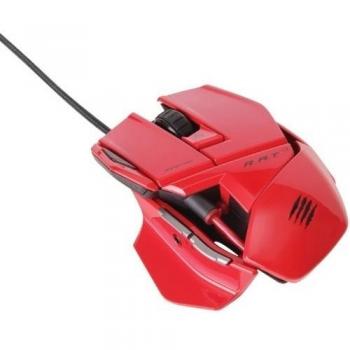 Mad Catz R.A.T. 3 - Ratón gaming, color rojo