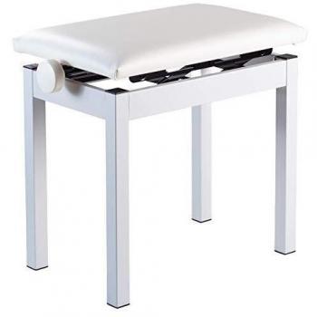 Korg PC-300 Adjustable Piano Bench, White