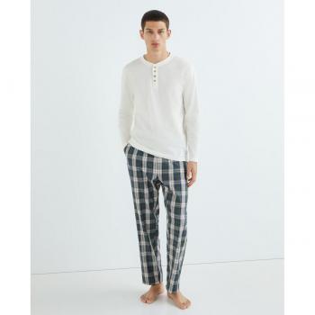 Pijama de hombre villela manga larga Easy Wear