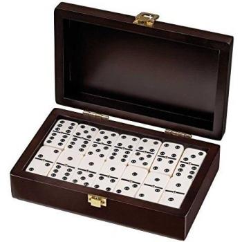 Dominodoble 9walnussoptik 55 fichas una