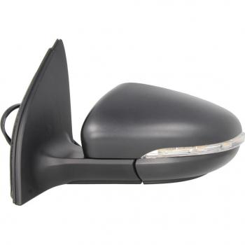 Retrovisor exterior BLIC 5402-01-2002631P - Espejo retrovisor con carcasa de plástico, ajuste manual, color negro, diseño aerodinámico, compatible con modelos específicos de vehículos