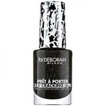 DEBORAH SMALTO PRET A PORTER CRACKING NR.02 PEARLY BLACK 4,5 ML