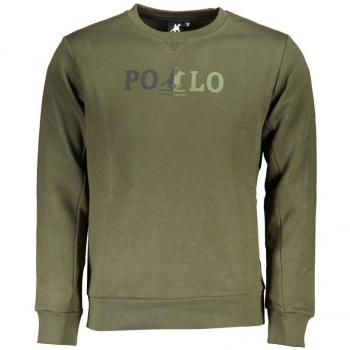 U.S. Polo Assn. Men's Green Logo Print Crewneck Sweatshirt - XXL