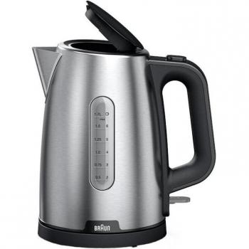 Braun PurShine WK1500BK Hervidor Eléctrico 1.7L 2200W Acero Inoxidable Negro