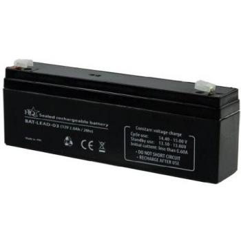 HQ Rechargeable Lead Acid Battery 12V 2000mAh 178mm x 34mm x 66mm