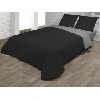 Juego de funda nórdica Hosteline VEGAS Negro Cama de 90 2 Piezas