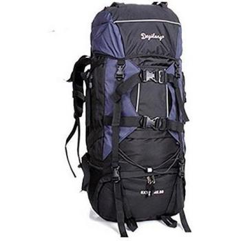 Finerolls- 56-75L Mochila Trekking Bolsa Senderismo Azul Oscuro