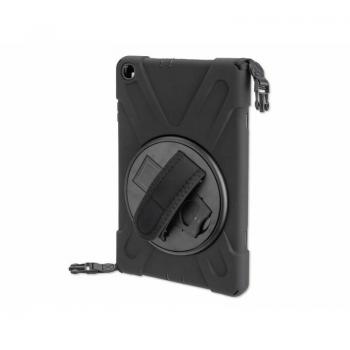 Carcasa Samsung Galaxy Tab A 10.1 2019 con Asa/Soporte/Bandolera 4Smart - Negro