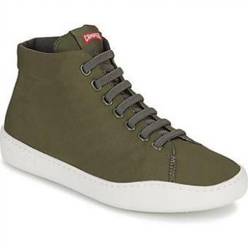 CAMPER Peu Touring Men's Sneakers in Green, Size 41, Cotton Fabric