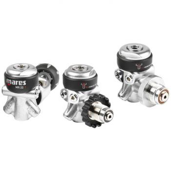 Mares MR22X - Primera Etapa de Membrana, Color Negro, Talla NX