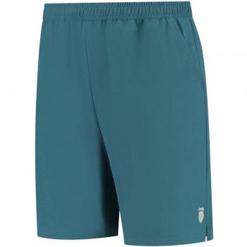 Short de tenis K-Swiss Hypercourt 7 Inch para hombres, color petróleo, talla XL