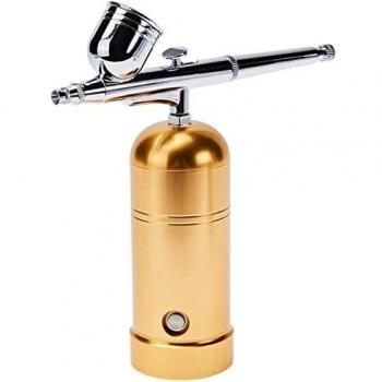 PME Portable USB Rechargeable Cake Decorating Airbrush Kit AB140 AB140-Kit de aerógrafo portátil Recargable, Aluminio