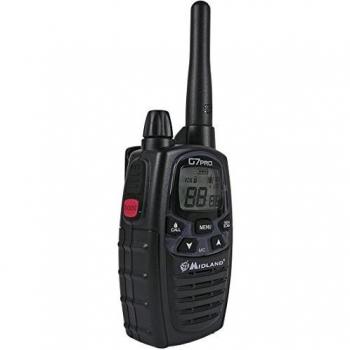 Midland G7 Pro Dual-Band Walkie Talkie with Charger and 8+69 Channels