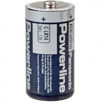 Baterías Alcalinas C Panasonic Powerline 24 Piezas 1.5V