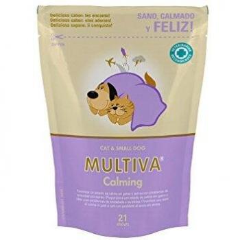 Vetnova Multiva Calmante Natural para Gatos - 21 Chews, Morado