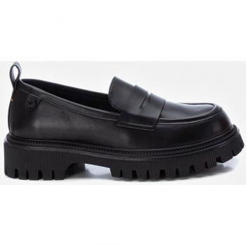 Mocasines de Mujer Refresh 171381 Negro - Elegantes zapatos planos con antifaz clásico y suela de goma