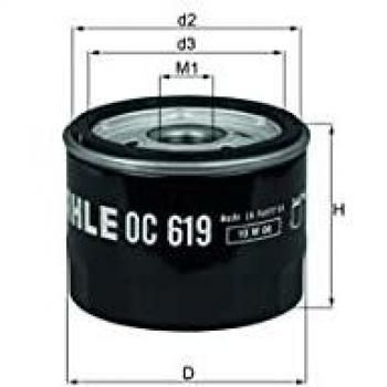 KNECHT OC 619 Filtro de aceite