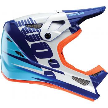 100% Status - Casco - azul/Multicolor Contorno de la cabeza M 2018