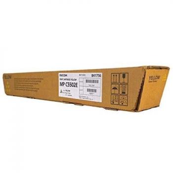 Toner Amarillo Ricoh MPC 5502Ey - 22.000 páginas (códigos alternativos: 841684, 841760)
