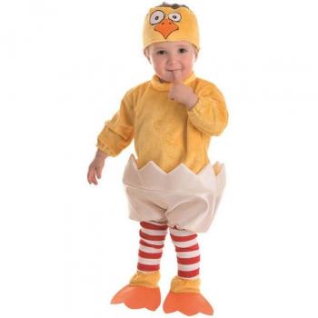 Disfraz de Pollito en Cáscara para Bebé 0-12 Meses
