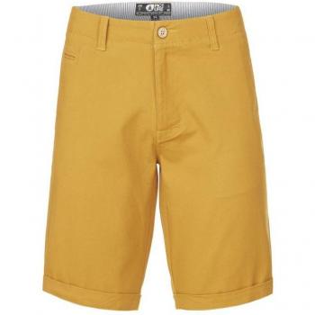 Pantalones Cortos Deportivos para Hombre Picture Wise Ocre