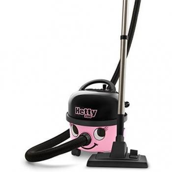 Numatic 900044 Hetty HET200-12-Aspirador con Bolsa, 620 W, 72 Decibelios, Rosa clásico