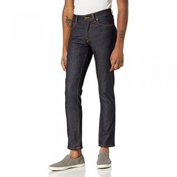 Nudie Jeans Unisex Grim Tim Dry True Navy Denim Pants, 27W x 30L